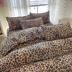 Copertura per Piumone Elara Haus con Stampa Leopardo