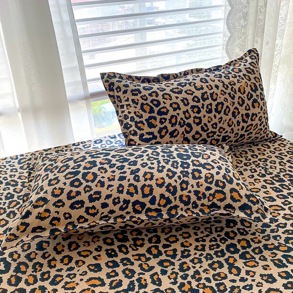 Copertura per Piumone Elara Haus con Stampa Leopardo