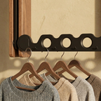 Elara Haus Modern Timber Collapsible Hanger Rail