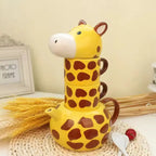 Set di Teiera in Ceramica Elaris Giraffa
