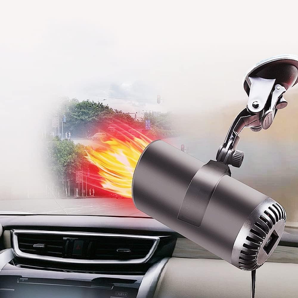 Riscaldamento Auto 12V & Sbrinatore per Vetri – Riscaldatore Portatile per Parabrezza
