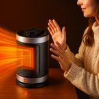 Stufa Elettrica Ceramica 900W – Riscaldamento Portatile con Termostato