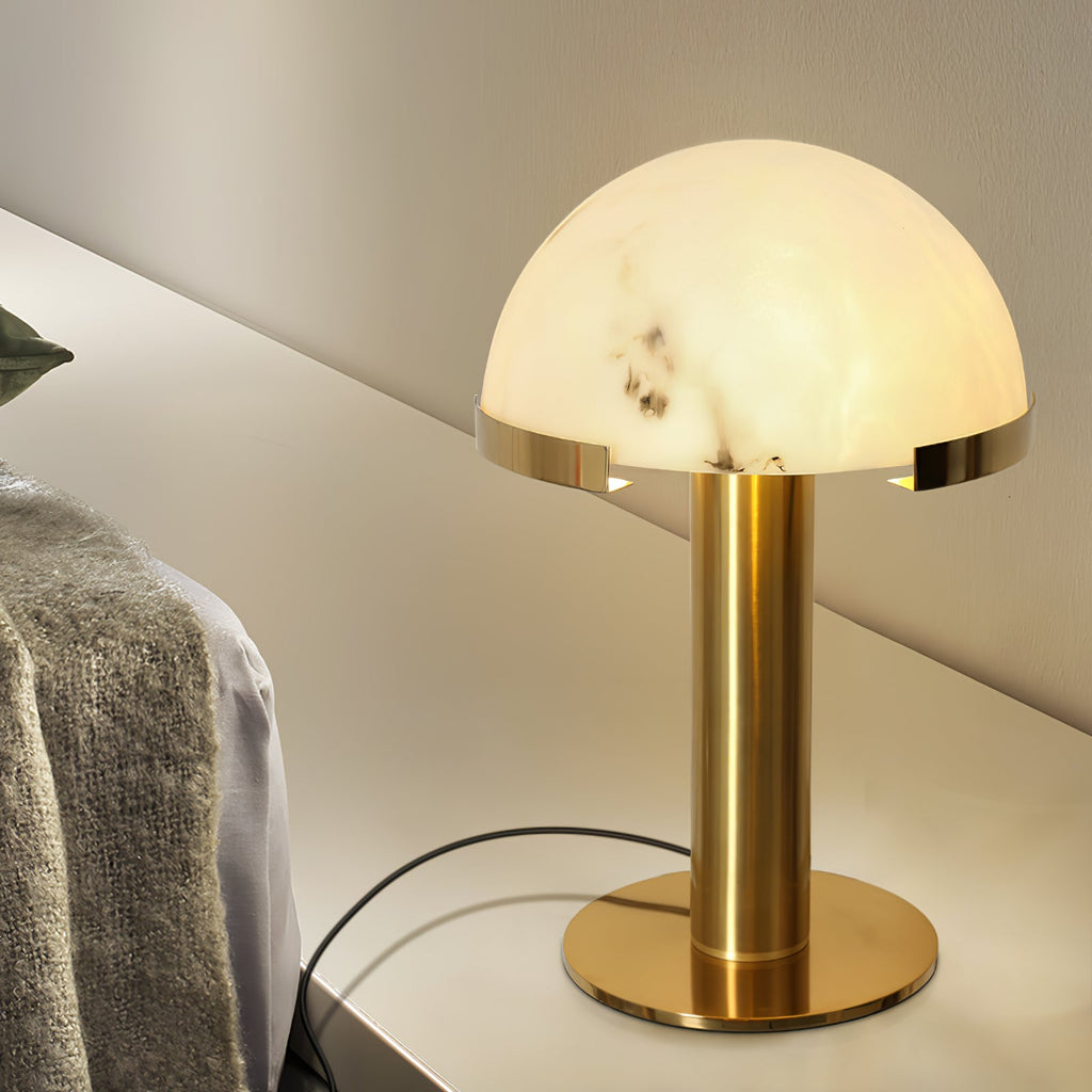 Lampada da Tavolo Elegance Alabastro