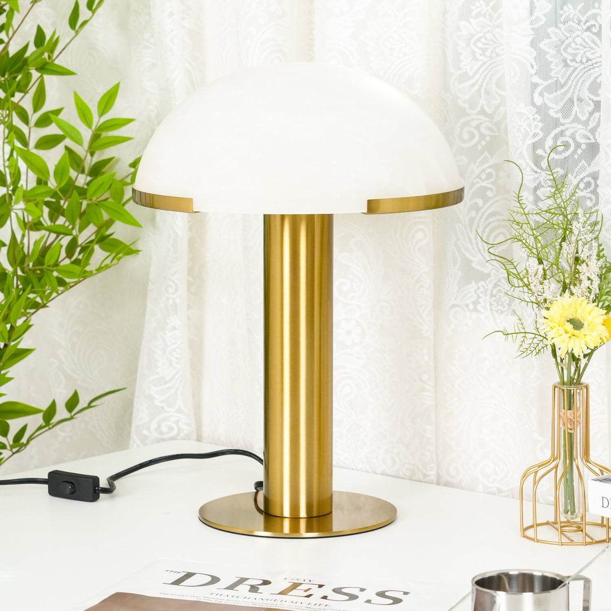 Lampada da Tavolo Elegance Alabastro