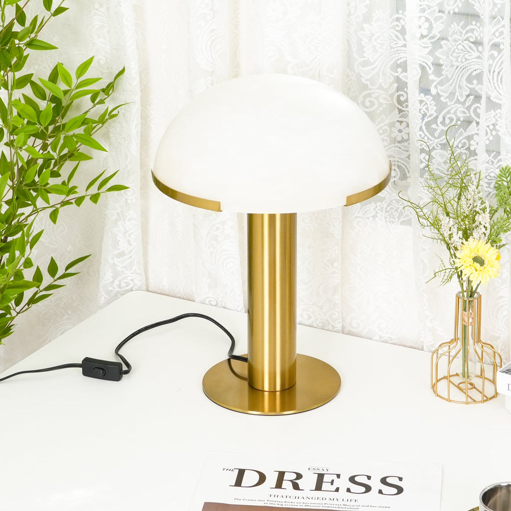 Lampada da Tavolo Elegance Alabastro