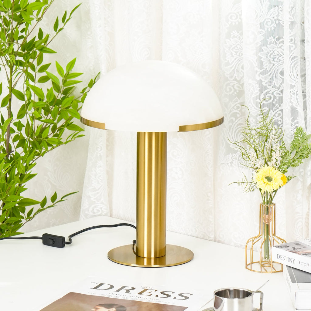 Lampada da Tavolo Elegance Alabastro