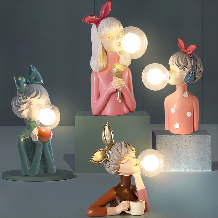 Quattro sorelle | Lampada da tavolo
