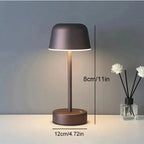Eleganza Nordic Light - Lampada da Tavolo Ricaricabile