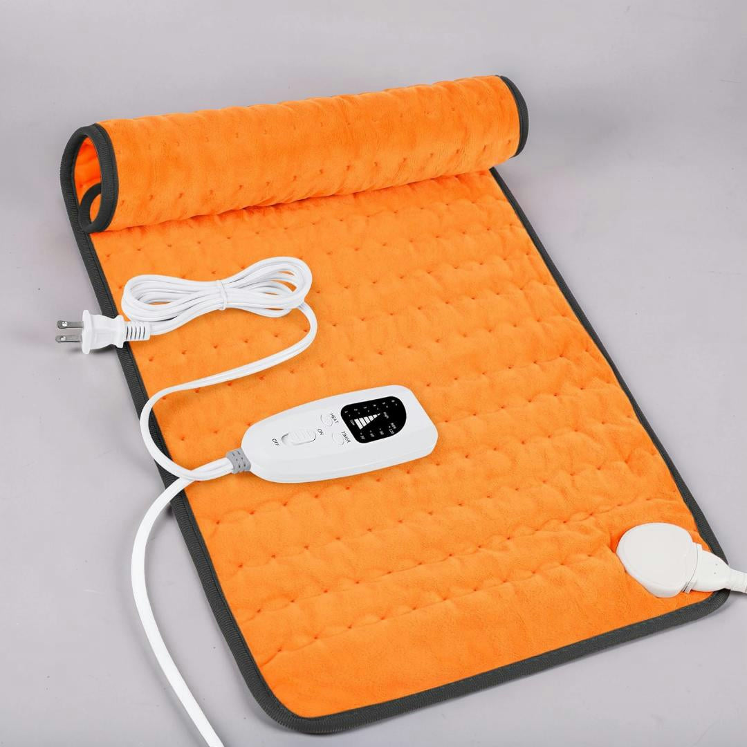 Cuscino Elettrico Riscaldante per Collo e Schiena – Riscaldamento Regolabile per Maggiore Comfort