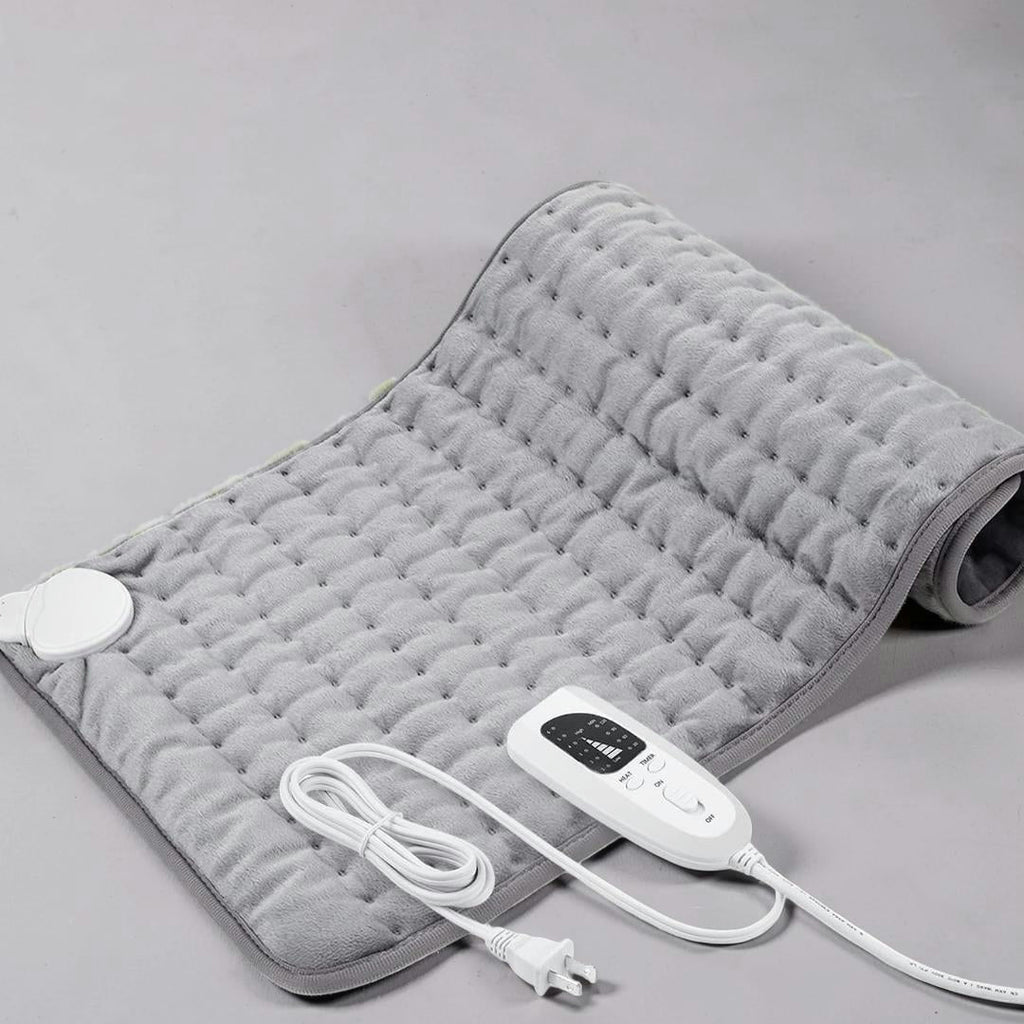 Cuscino Elettrico Riscaldante per Collo e Schiena – Riscaldamento Regolabile per Maggiore Comfort