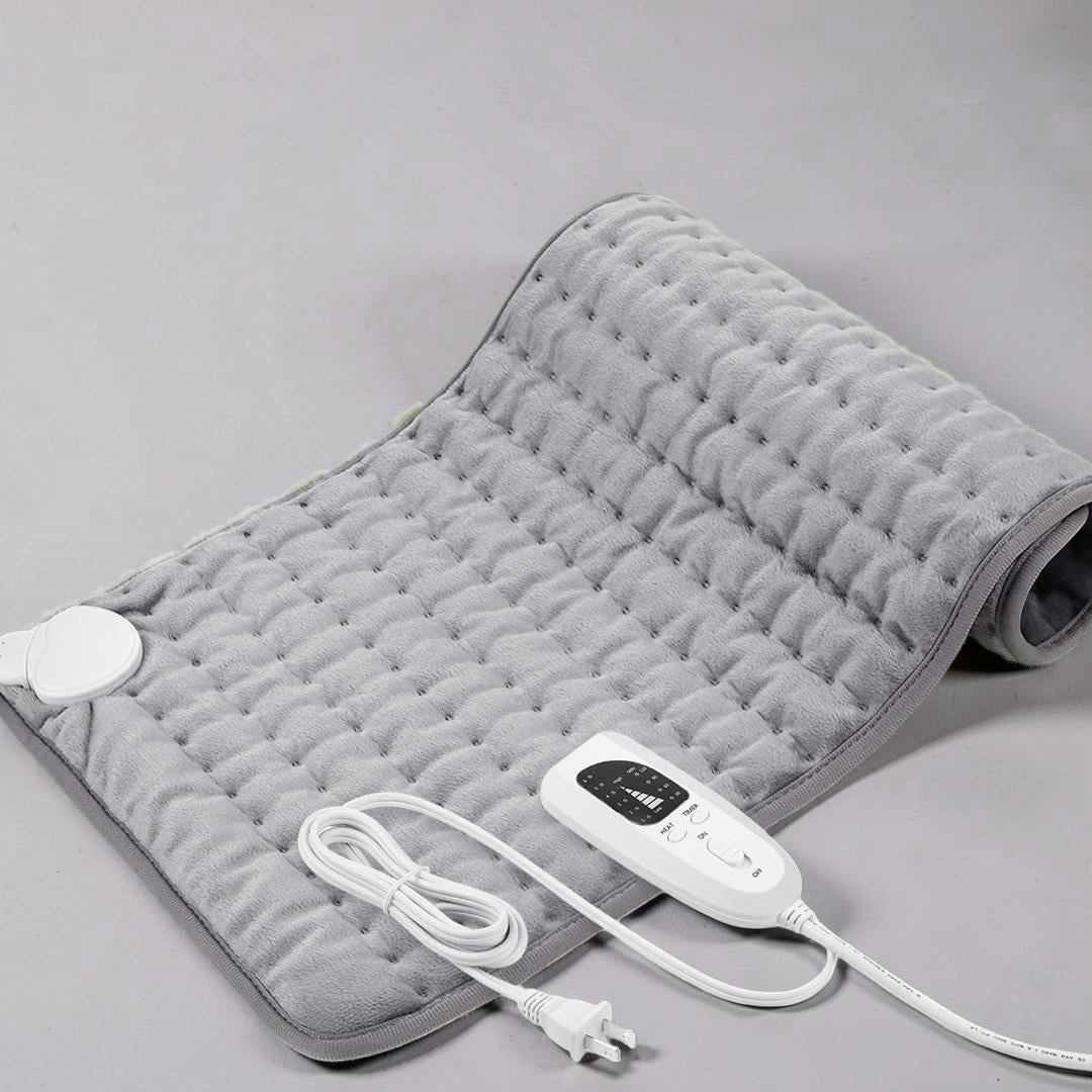 Cuscino Elettrico Riscaldante per Collo e Schiena – Riscaldamento Regolabile per Maggiore Comfort