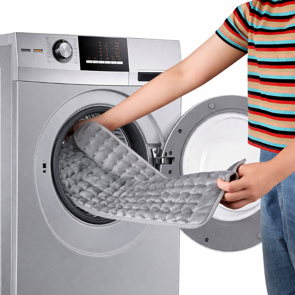 Cuscino Elettrico Riscaldante per Collo e Schiena – Riscaldamento Regolabile per Maggiore Comfort
