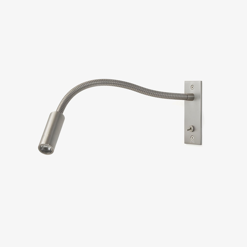 Lampada da Parete Elezor – Metallo – Nero – Braccio Flessibile – Moderno Applique LED per Accenti Confortevoli