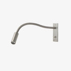 Lampada da Parete Elezor – Metallo – Nero – Braccio Flessibile – Moderno Applique LED per Accenti Confortevoli