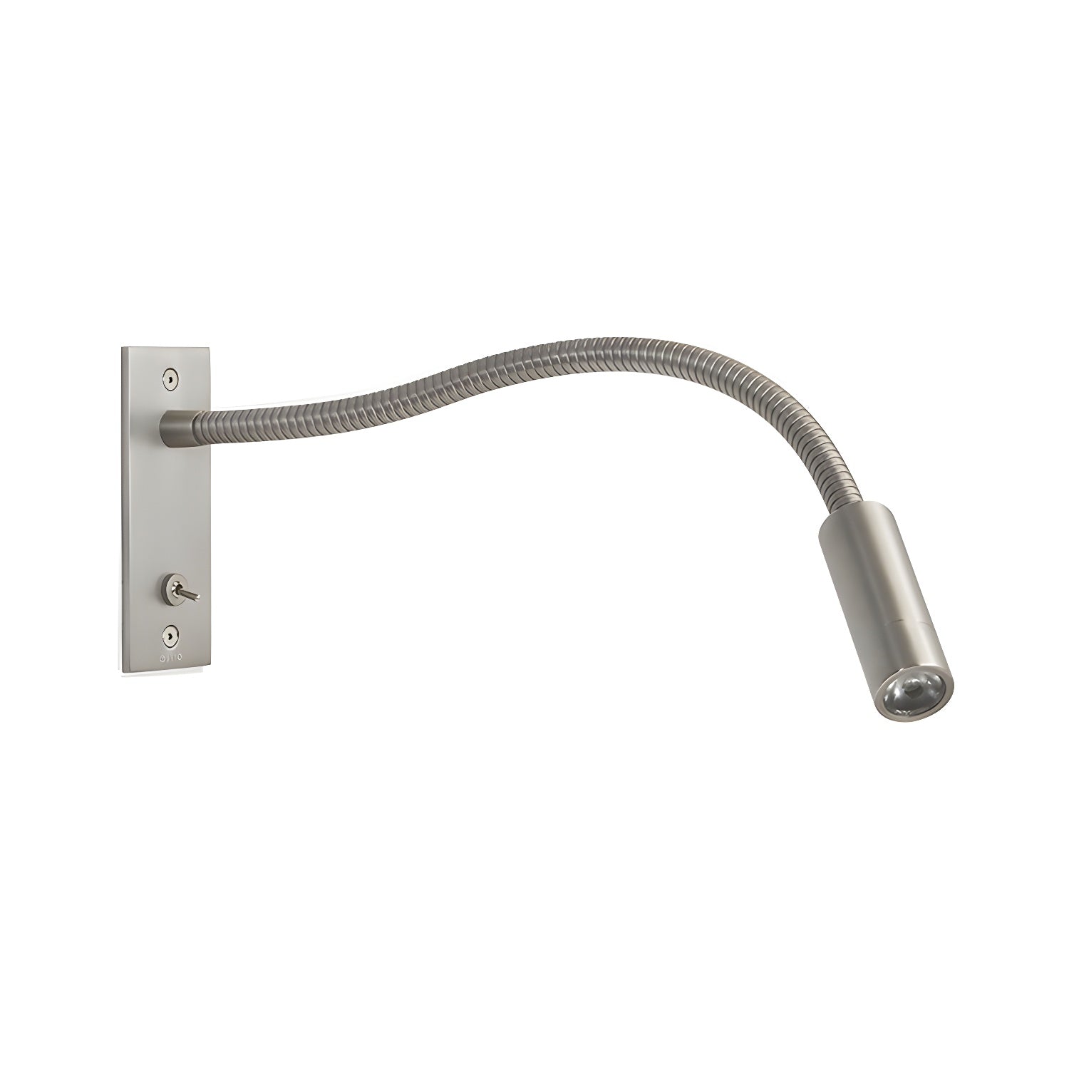 Lampada da Parete Elezor – Metallo – Nero – Braccio Flessibile – Moderno Applique LED per Accenti Confortevoli