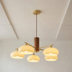Lampadario Ellittico Nova in Persimone