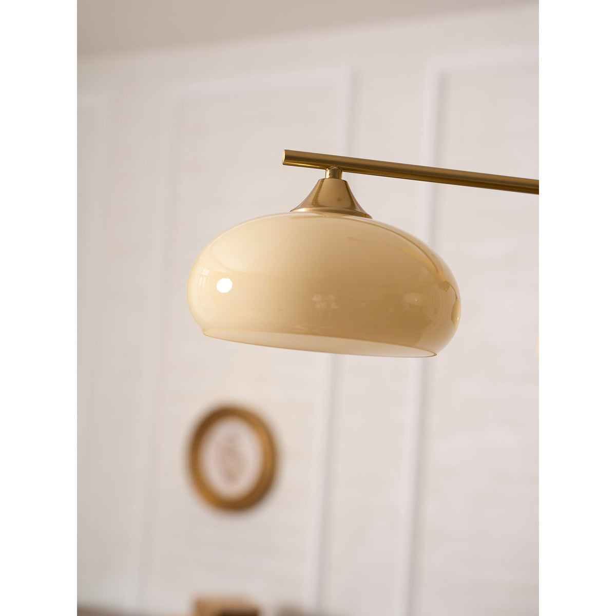 Lampadario Ellittico Nova in Persimone