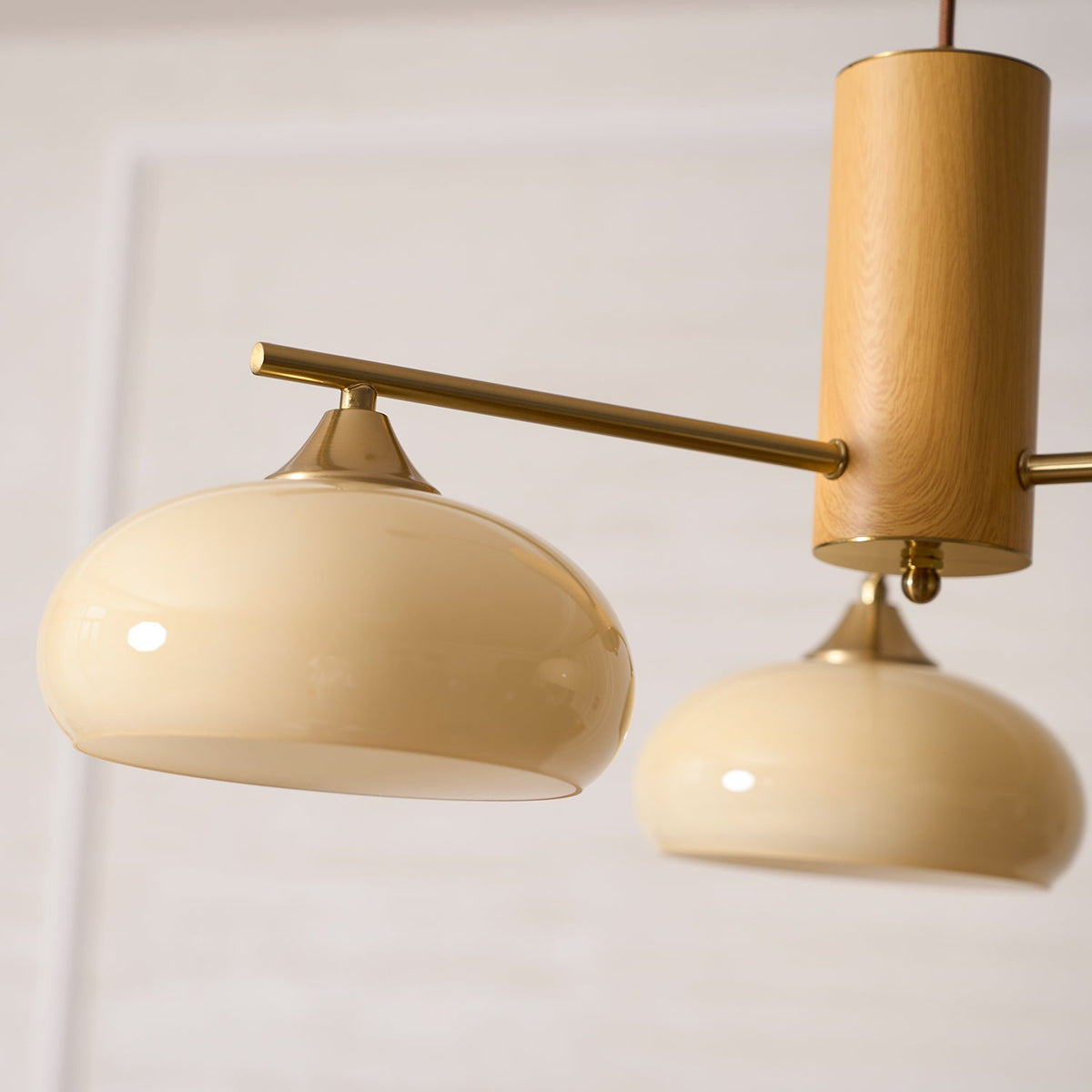 Lampadario Ellittico Nova in Persimone