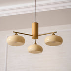 Lampadario Ellittico Nova in Persimone