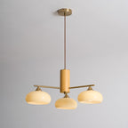 Lampadario Ellittico Nova in Persimone