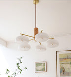 Lampadario Ellittico Nova in Persimone