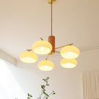 Lampadario Ellittico Nova in Persimone
