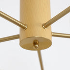 Lampadario Ellittico Nova in Persimone