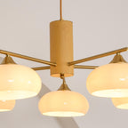 Lampadario Ellittico Nova in Persimone