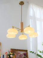 Lampadario Ellittico Nova in Persimone
