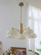 Lampadario Ellittico Nova in Persimone