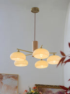 Lampadario Ellittico Nova in Persimone