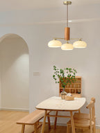 Lampadario Ellittico Nova in Persimone