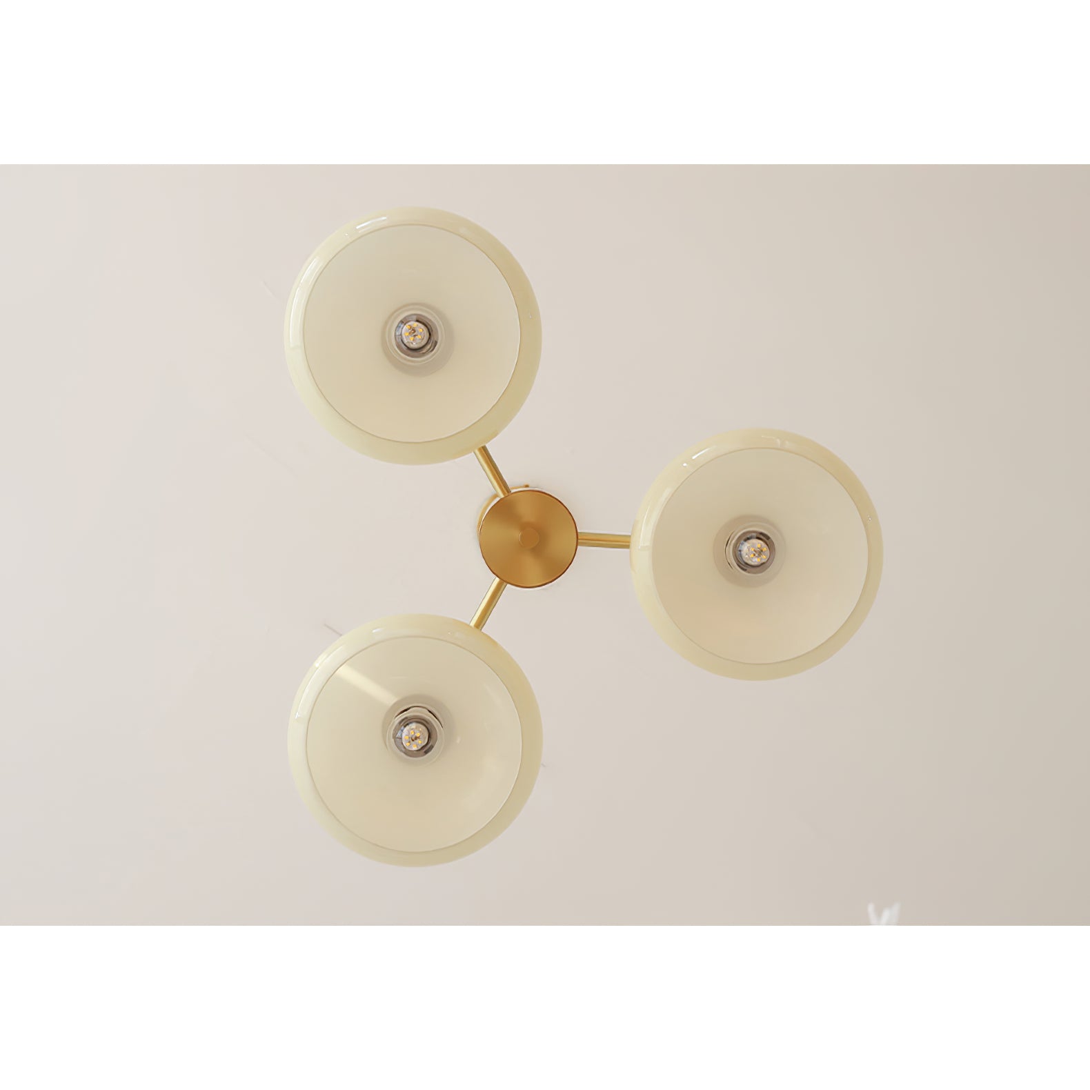 Lampadario in Vetro di Cachi Nova Natural