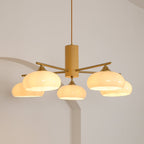 Lampadario Ellittico Nova in Persimone