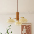 Lampadario Ellittico Nova in Persimone