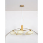 Lampadario Ellittico Nova in Persimone