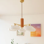 Lampadario Ellittico Nova in Persimone