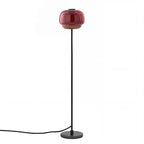 Lampada da Terra in Vetro Moderna – Lampada di Design Elegante con Illuminazione Ambientale