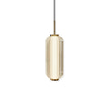Cylindra Moderno Vetro Lampada a Sospensione