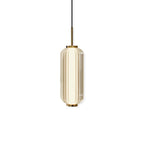 Cylindra Moderno Vetro Lampada a Sospensione