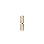 Cylindra Moderno Vetro Lampada a Sospensione