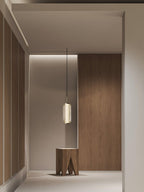 Cylindra Moderno Vetro Lampada a Sospensione