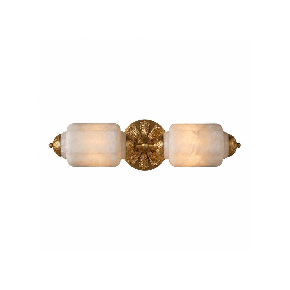 Applique da parete Eloise Scallop in Alabastro