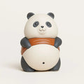 Elva Panda Tea Pet – Ornamento in Argilla di Sabbia Viola