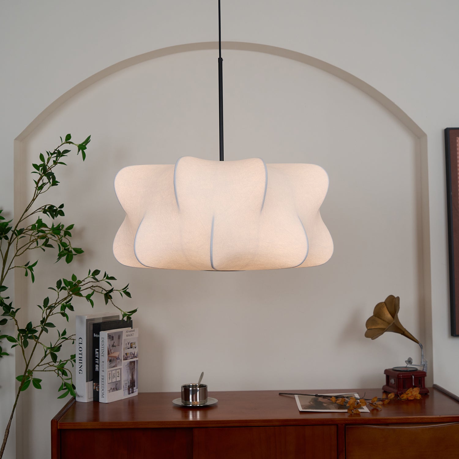 Lampada a Sospensione Pino Design Cocoon