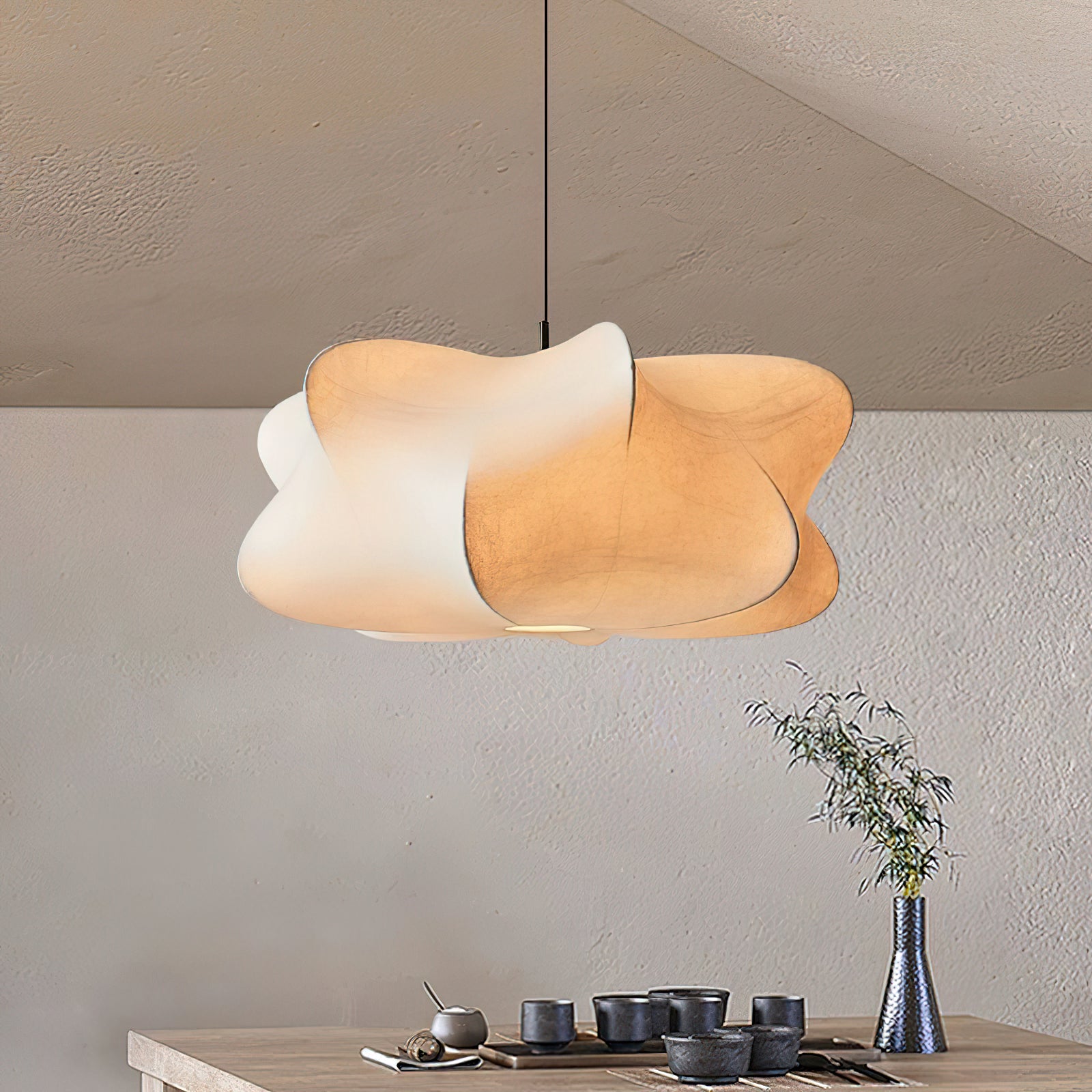 Lampada a Sospensione Pino Design Cocoon