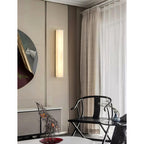 Lampada da Parete in Ottone e Alabastro