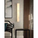 Lampada da Parete in Ottone e Alabastro