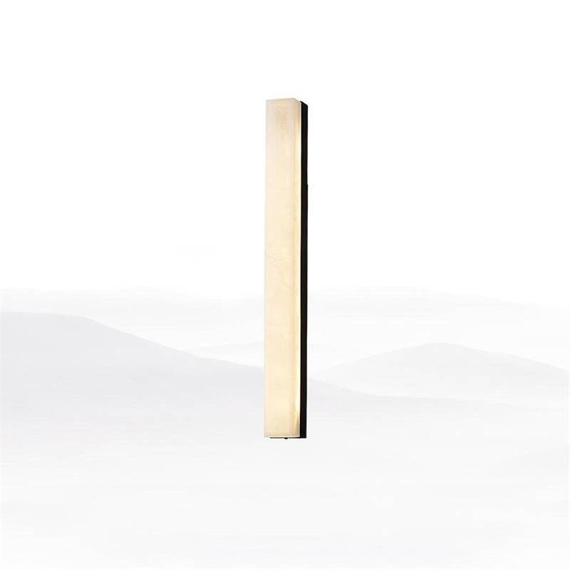Lampada da Parete in Ottone e Alabastro