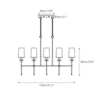 Candelabro Lineare Emily